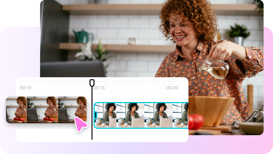 Merge clips to tell the whole story
